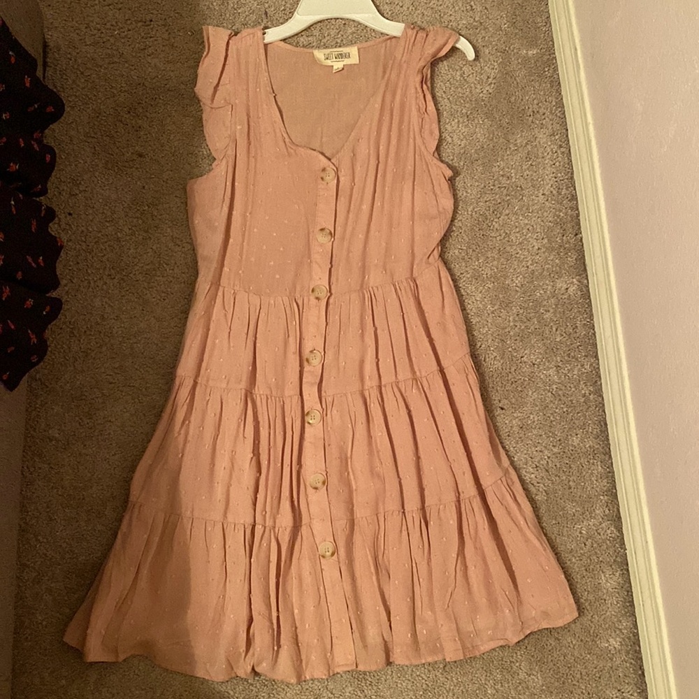 Pink dress